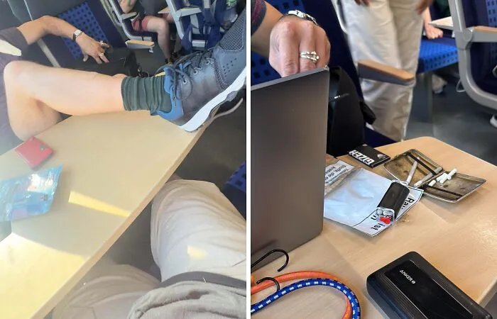 Entitled Man On My 3-Hour Train Ride