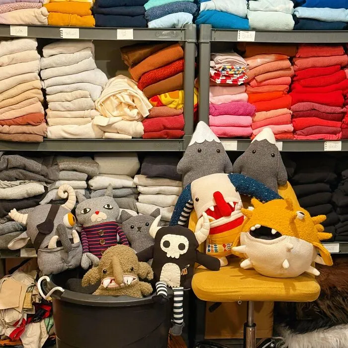 Hi! I Just Started Making Plushies From Old Sweatshirts (Upcycling), For My Mental Health