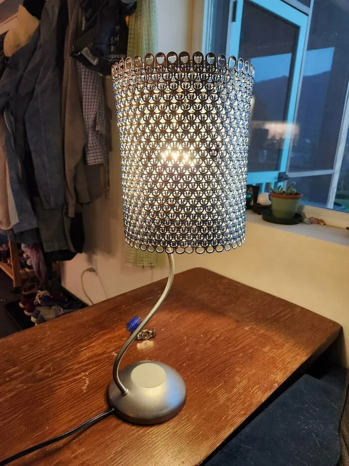 After Years Of Collecting Pull Tabs I Finally Found A Use For Them!