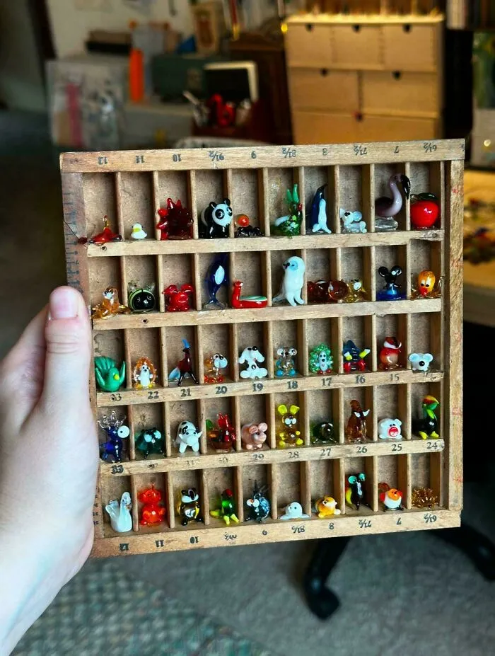 My Miniature Glass Animal Figurines!