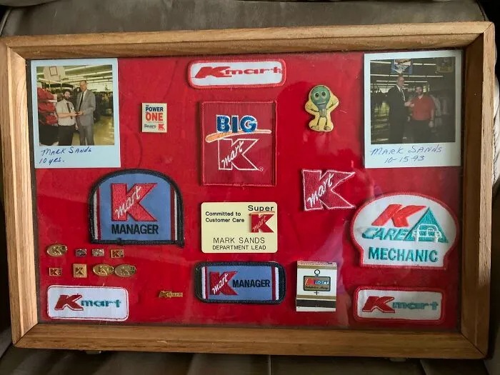 My Dad Passed Away Last Year And I Was Finally Able To Gather All Of This And Make This Tribute To His 37 Year Career At Kmart
