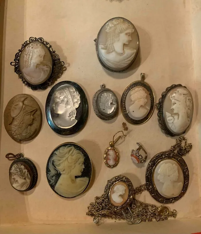 Cameos I Found Over The Years Of Working At The Rubbish Dump