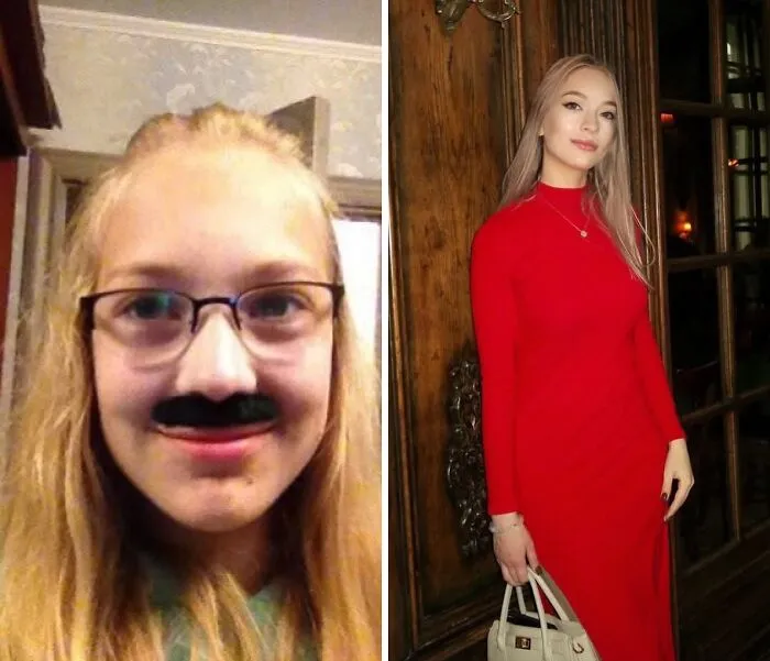 48 “Ugly Ducklings” Share The Incredible Transformations That Made Them Love Themselves