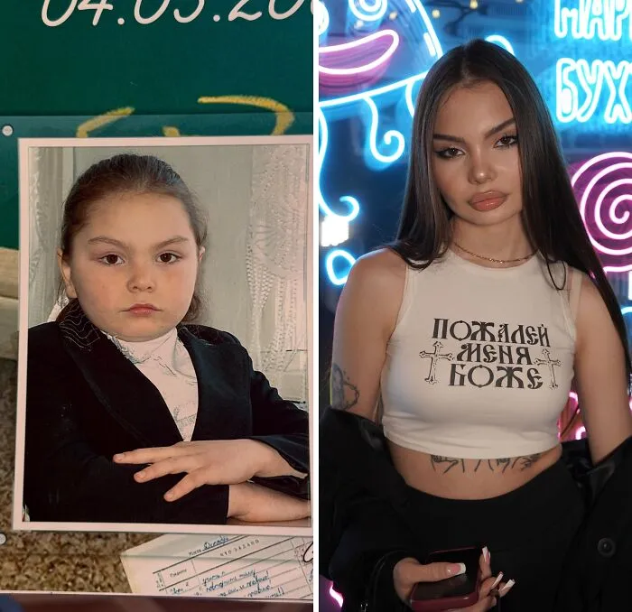 From an ugly duckling to a stunning young woman, an incredible transformation demonstrating the power of self-love.