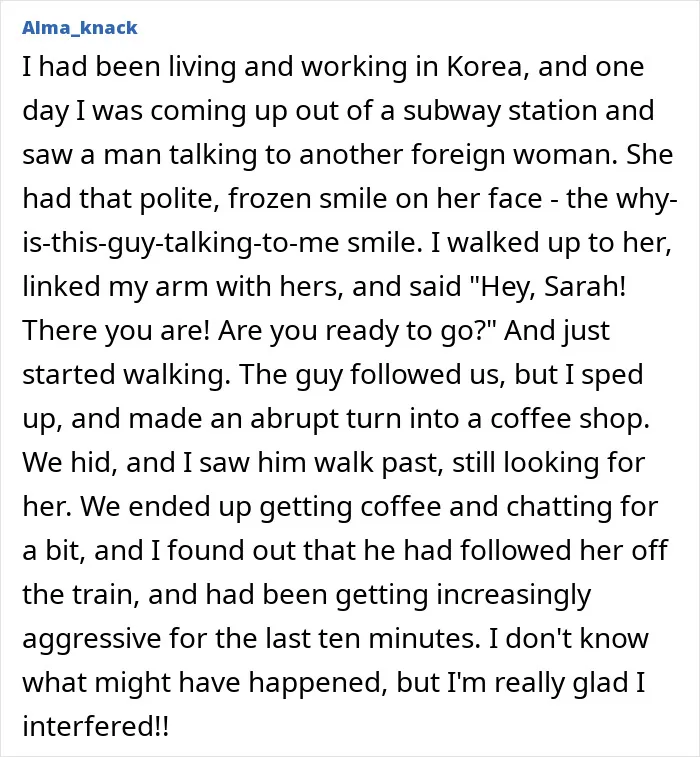 35 Chilling Stories From People Who Listened To That Voice In Their Head And Never Regretted It