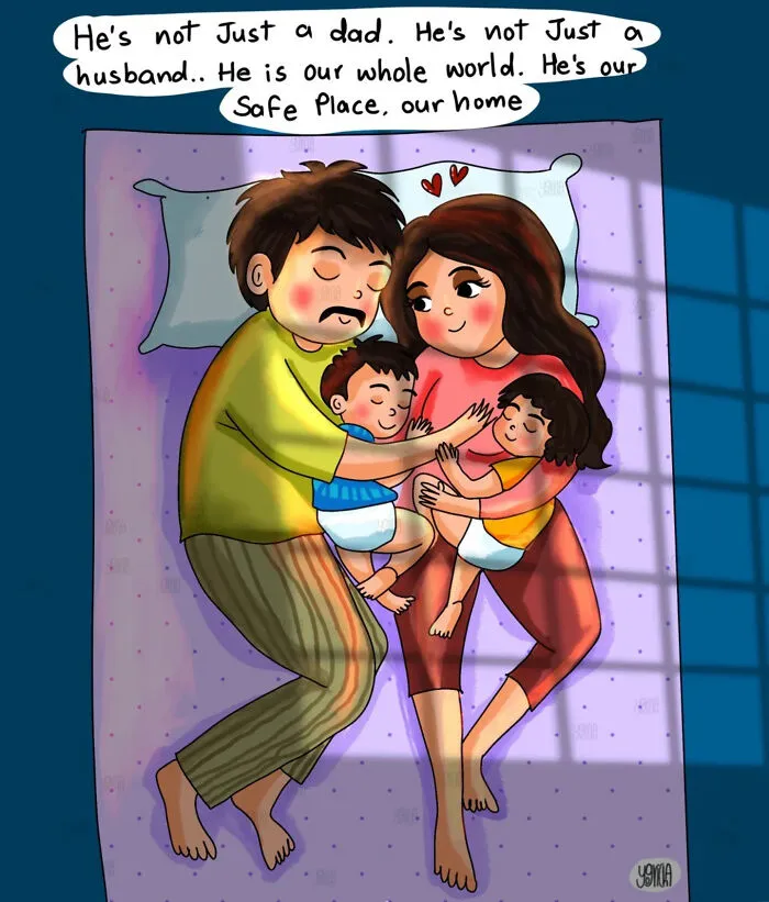 From Pregnancy To Parenthood, This Artist Turns Real-Life Moments Into Relatable Comics (33 New Pics)