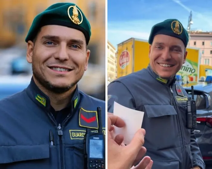 Photographer Shows The Softer Side Of Police Officers And Soldiers By Handing Them Their Own Portraits (25 New Pics)