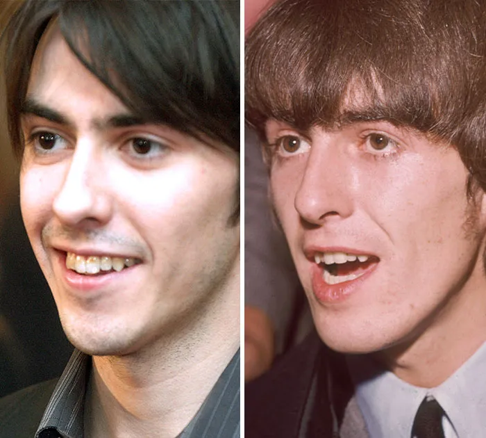Dhani And George Harrison