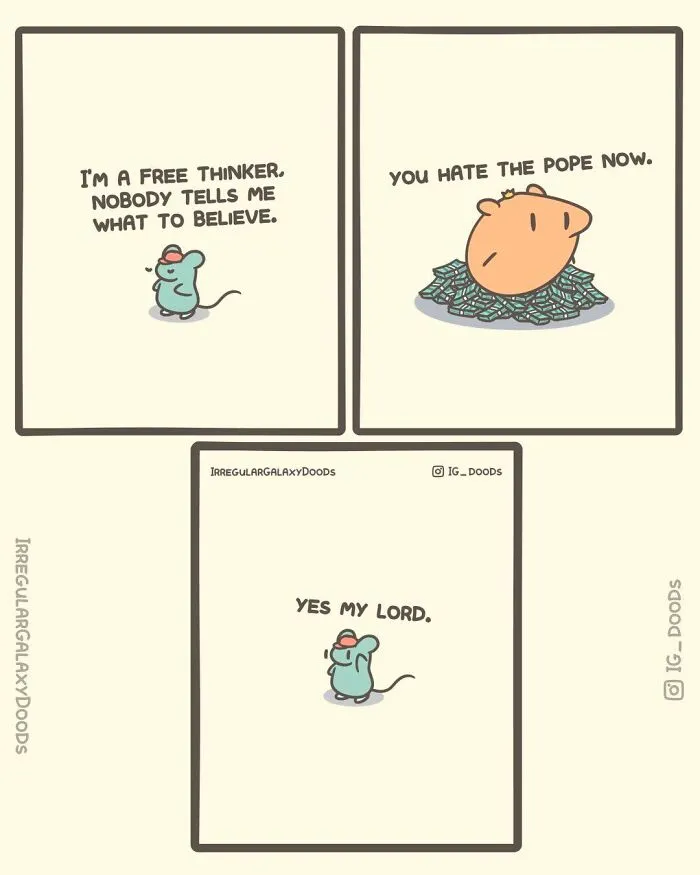 36 Wholesome And Cute Comics By ‘Irregular Galaxy Doods’ (New Pics)