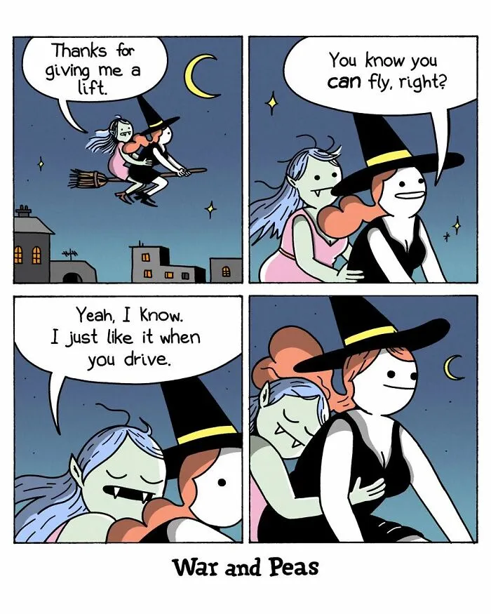 47 New ‘War And Peas’ Comics Filled With Unexpected Punchlines And Darkly Clever Humor