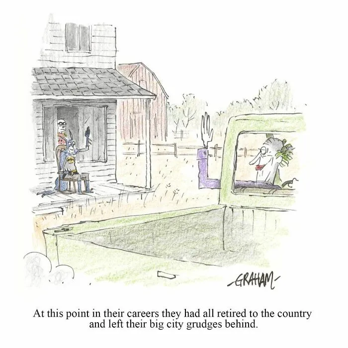 If You Like Dry Humor, Here Are 58 New One-Panel Comics By Graham Annable To Enjoy