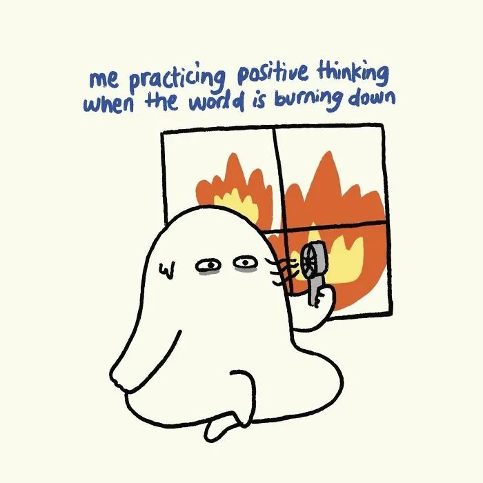 24 New Relatable Doodles By ‘Quietly Doodling’ That Feel Like The Intrusive Thoughts You Might Have
