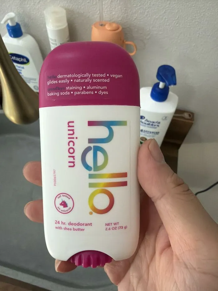 Staying Fresh All Day Without A Single Questionable Ingredient Is Exactly The Kind Of Low Maintenance Win A <a Style="Display:inline;" Href="Https://Www.amazon.com/Hello-Aluminum-Deodorant-Fragrance-Dermatologically/Dp/B0blfnxmj9?ie=utf8&th=1&linkcode=ll2&tag=bpscorpion-20&linkid=215db5efee9171c1cc60faaba17295a5&language=en_us&ref_=as_li_ss_tl" Target="_blank">  <span Style="Font: Inherit; Color: #d74b1f;"> Hello Unicorn Aluminum Free Deodorant </Span> Delivers Without Making A Big Deal About It