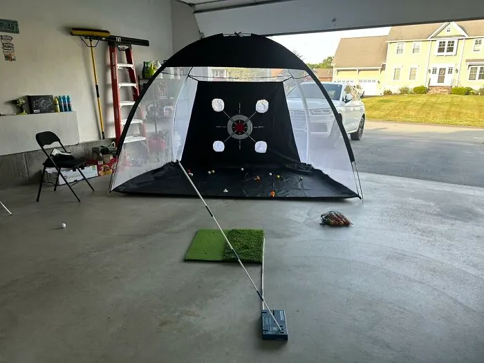 Every Dad Who Has Been Taking Practice Swings In The Backyard And Pretending That Counts As Training Needs A <a Style="Display:inline;" Href="Https://Www.amazon.com/Practice-Hitting-Backyard-Chipping-Training/Dp/B0dfyfm5g8?ie=utf8&th=1&linkcode=ll2&tag=bpdolphin-20&linkid=a0d9992cf84e1d673e472ef5ec79b395&language=en_us&ref_=as_li_ss_tl " Target="_blank">   <span Style="Font: Inherit; Color: #d74b1f;"> Golf Net With Practice Mat </Span> To Make It Official