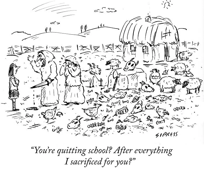 A Longtime New Yorker Cartoonist Captures The Strange Logic Of Everyday Life (24 New Pics)