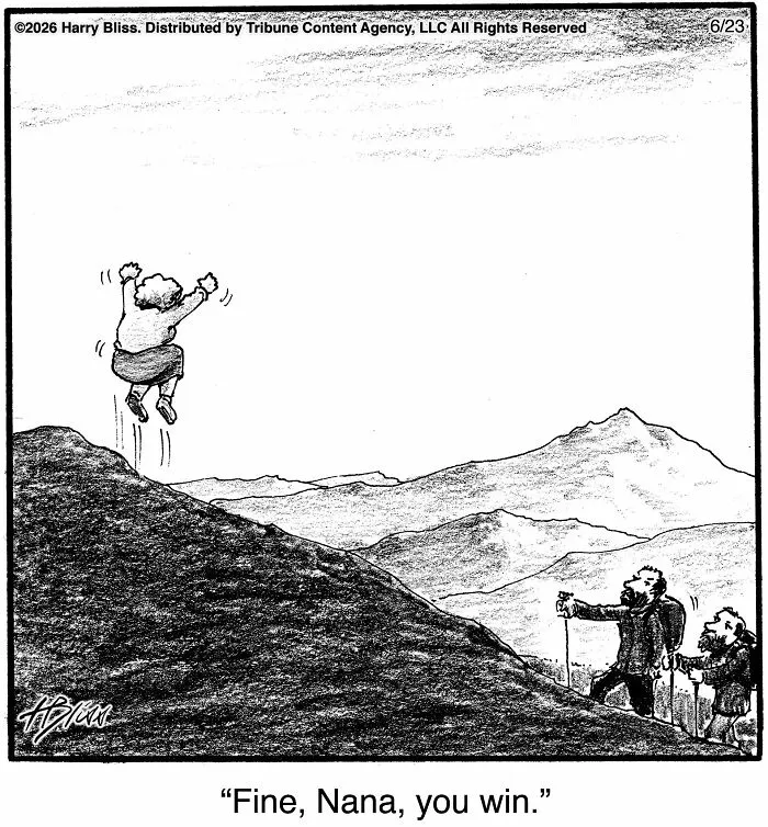 40 Wholesome One-Panel Comics By New Yorker Magazine Cartoonist Harry Bliss (New Pics)