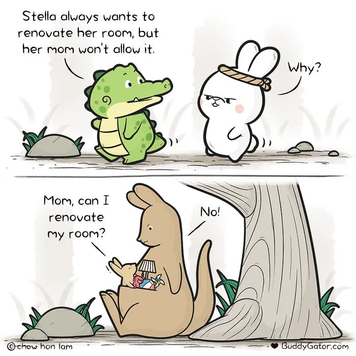 49 Wholesome Comics About An Alligator And His Friends By This Artist (New Pics)