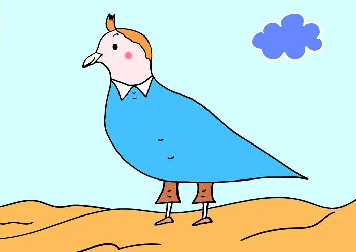 This Illustrator Gives Doves Distinct Personalities In A Charming Series Inspired By A Real Rescue Bird (16 Pics)