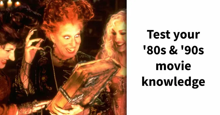 "Are You A Film Expert?": Prove Your Passion For Movies With These 20 Nostalgic Questions