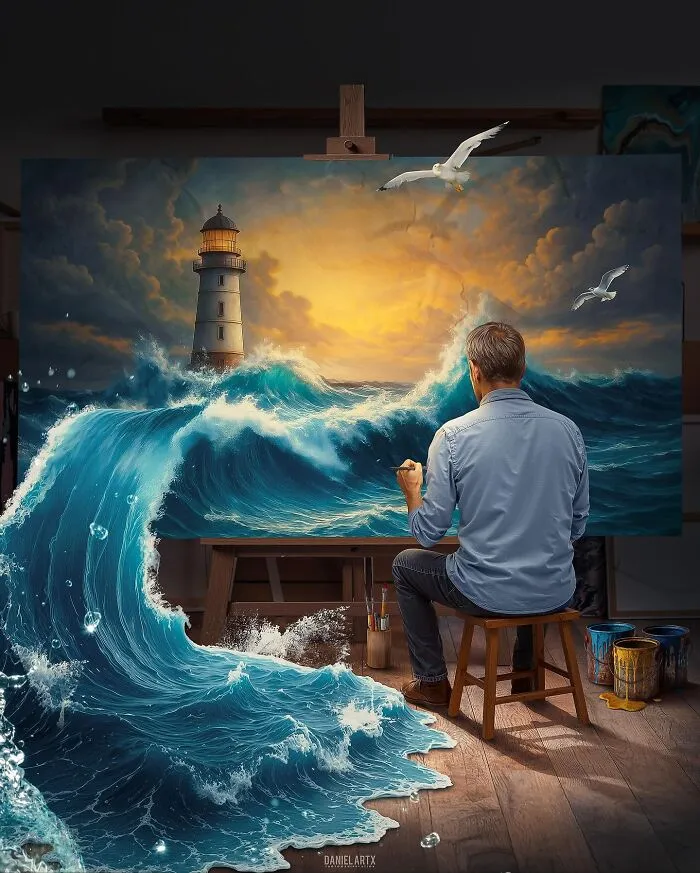 This Artist Turns Animals, Objects, And Landscapes Into Surreal Digital Worlds (34 Pics)