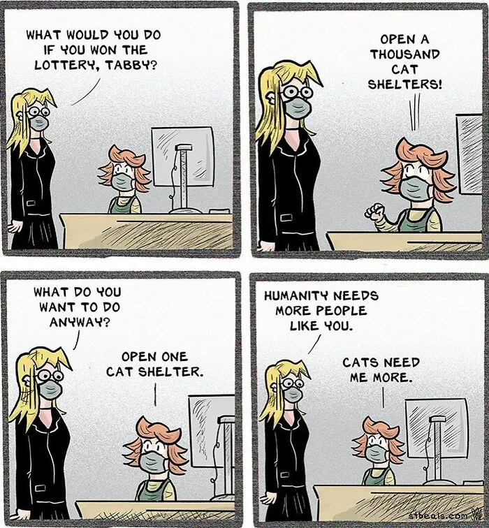 The Best 100 Comics By Stephen Beals About Retail, Work Stress, And Customer Interactions (Part 1)