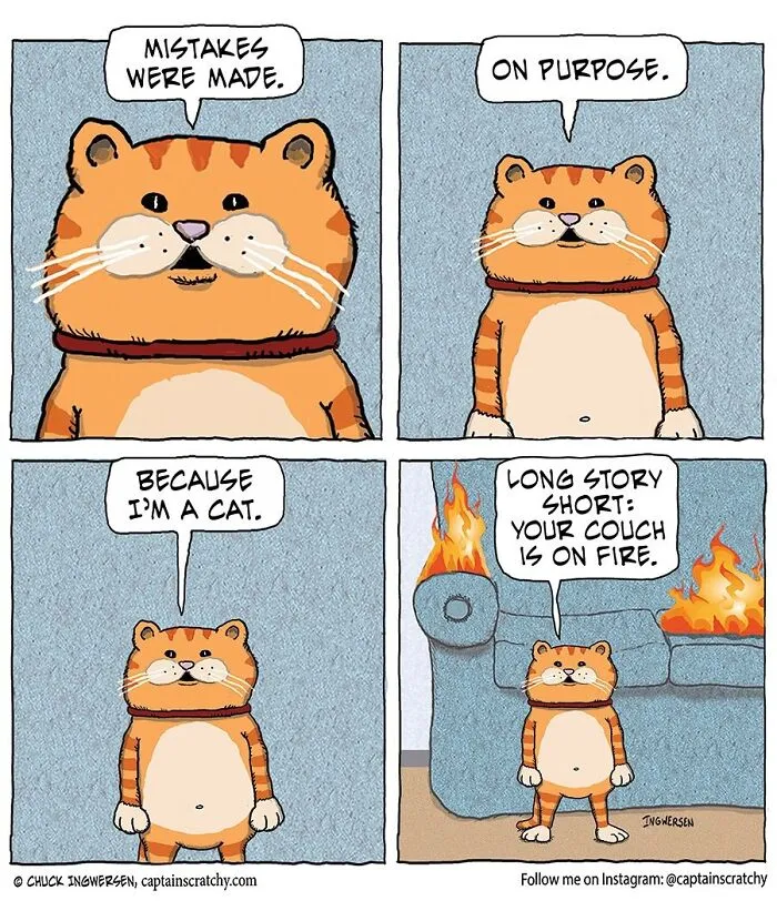 These Funny Animal Comics By Chuck Ingwersen Are Full Of Unexpected Jokes (62 New Pics)