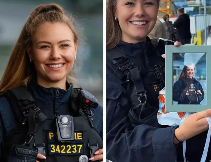 Photographer Shows The Softer Side Of Police Officers And Soldiers By Handing Them Their Own Portraits (25 New Pics)