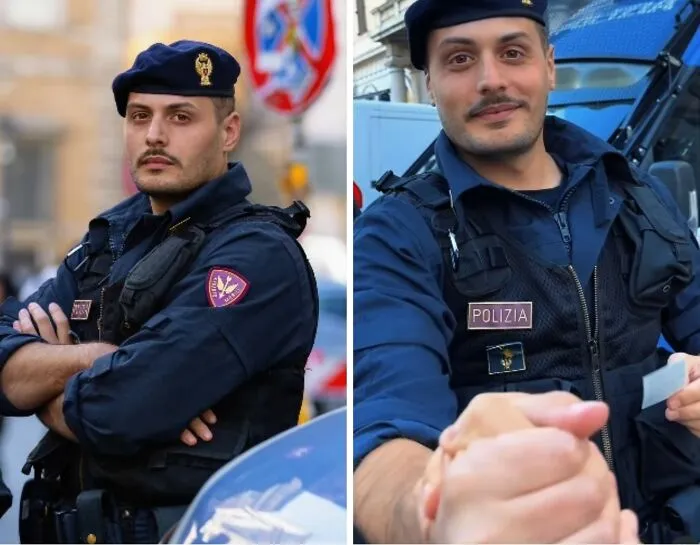 Photographer Shows The Softer Side Of Police Officers And Soldiers By Handing Them Their Own Portraits (25 New Pics)