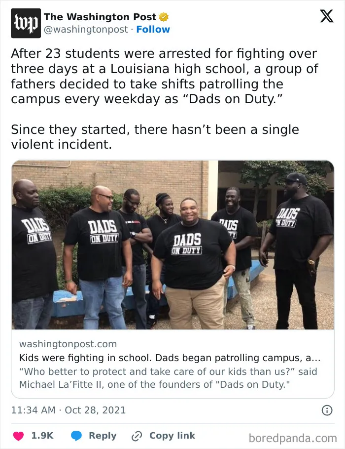Bravo To These Fathers