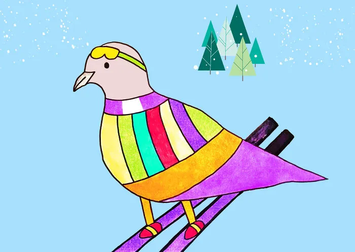 This Illustrator Gives Doves Distinct Personalities In A Charming Series Inspired By A Real Rescue Bird (16 Pics)