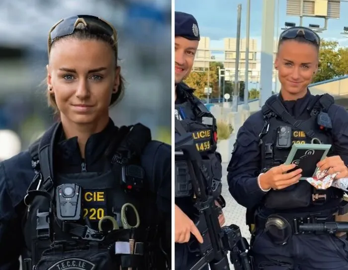 Photographer Shows The Softer Side Of Police Officers And Soldiers By Handing Them Their Own Portraits (25 New Pics)