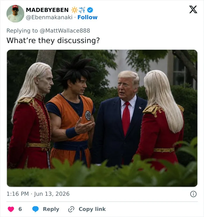 31 Most Creative Responses To Viral Photo Of Donald Trump With Mysterious Figures