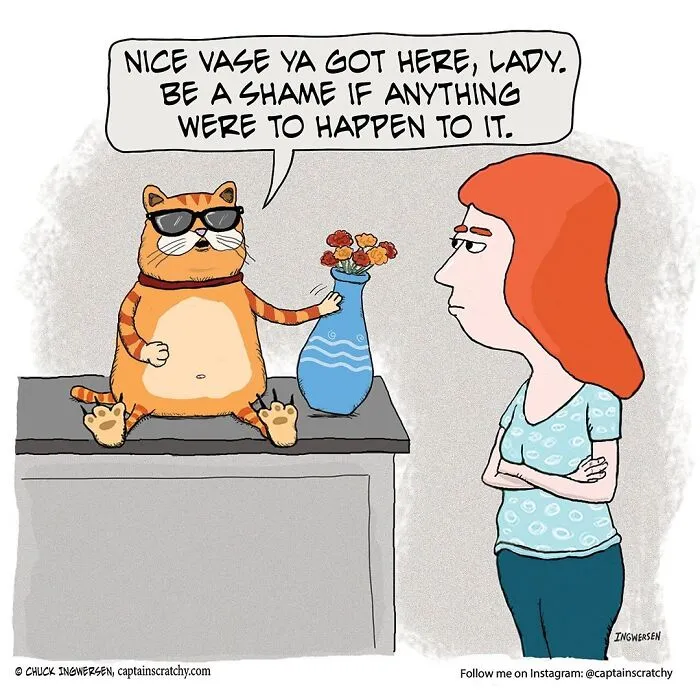 These Funny Animal Comics By Chuck Ingwersen Are Full Of Unexpected Jokes (62 New Pics)