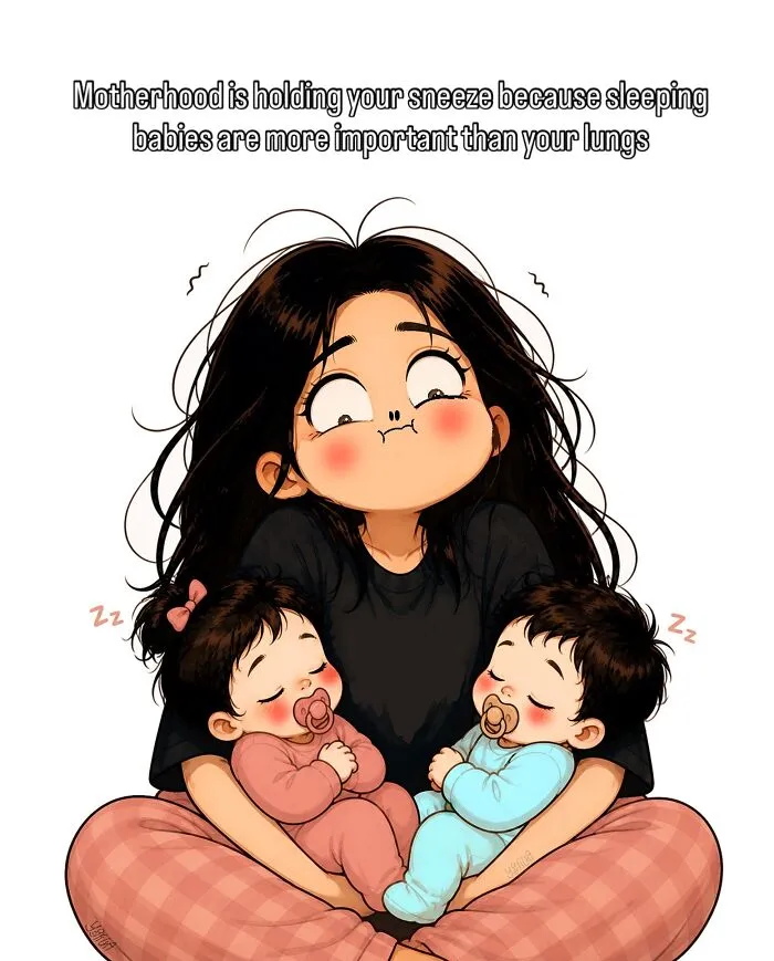From Pregnancy To Parenthood, This Artist Turns Real-Life Moments Into Relatable Comics (33 New Pics)