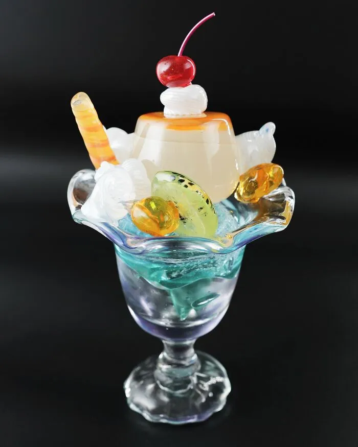 25 Incredible Glass Food Sculptures By A Japanese Artist Who Has Mastered The Art Of Illusion