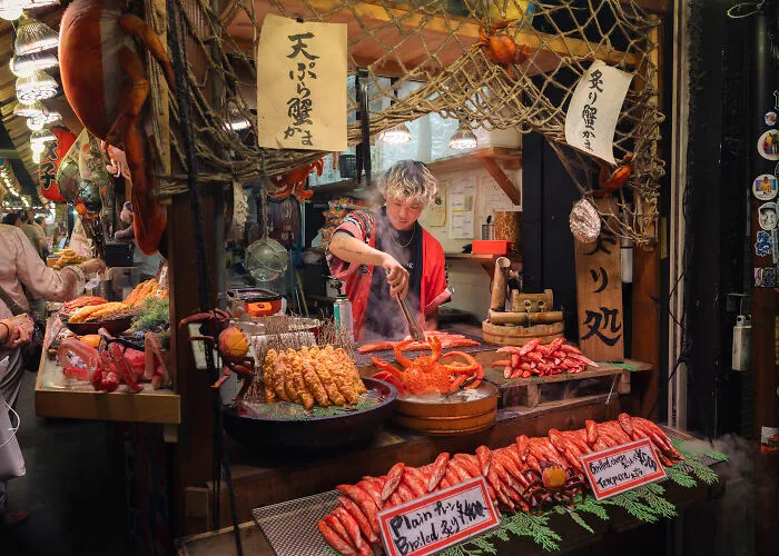Street Food: Kyoto Street Vendor By Kara Baird, Australia
