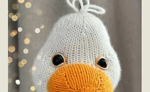 These Knitted Geese Arrive Without Clothes, But Their Story Is Just Beginning ❤️❤️