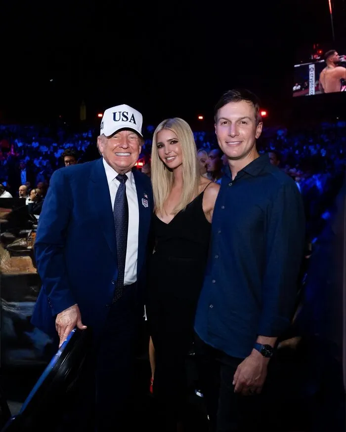 Ivanka Trump with Jared Kushner