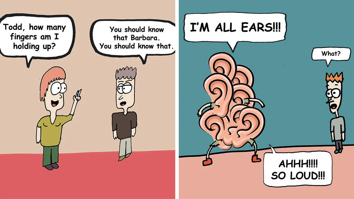 This Cartoonist Created 39 Weird, Dark Humor Comics Full Of Bizarre Twists
