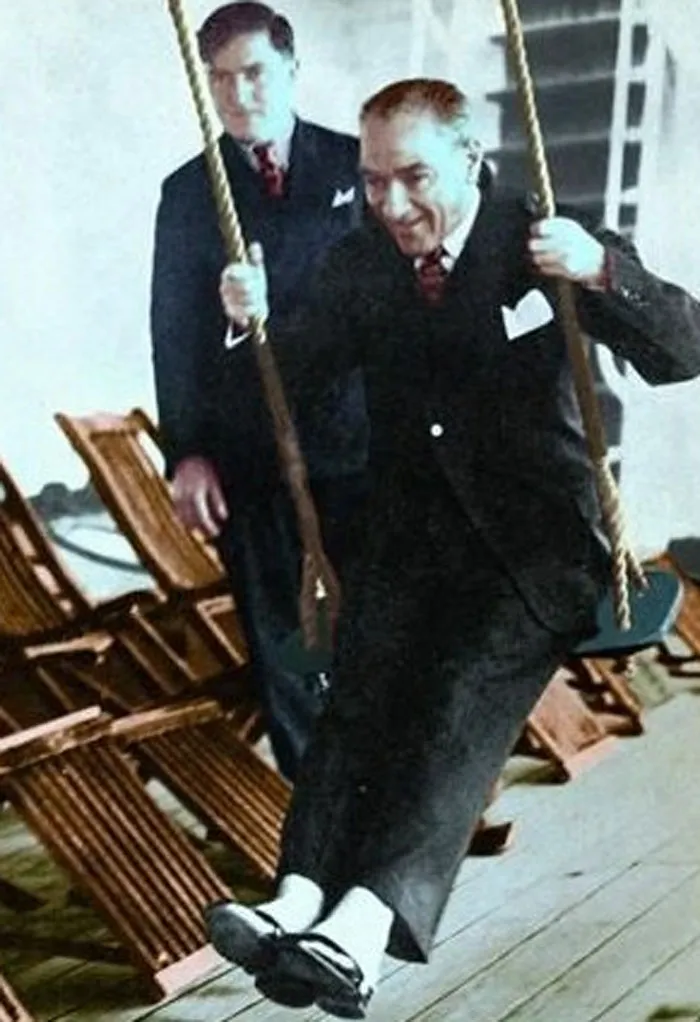 Atatürk On A Swing