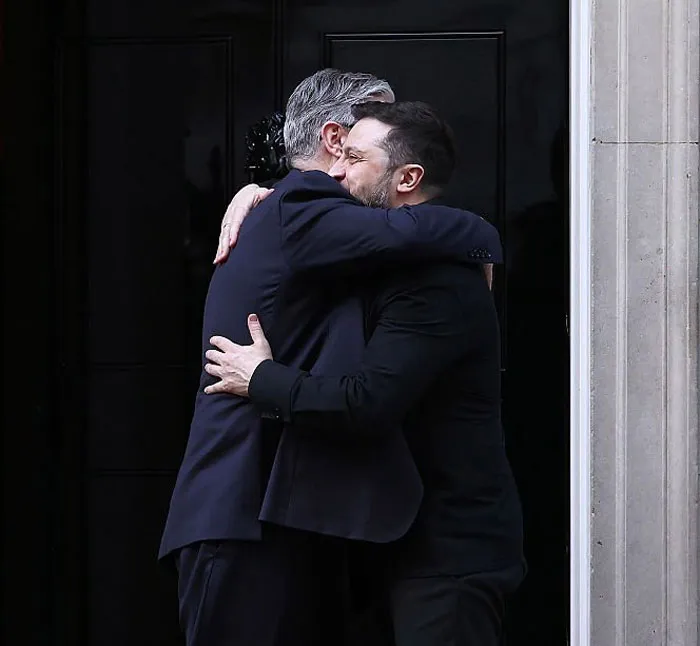 Zelensky And Starmer After That Little Jerk Vance Insulted Him