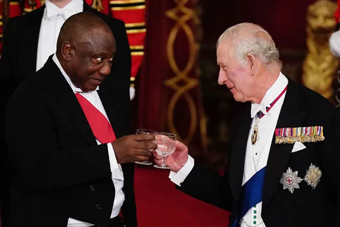 Cyril Ramaphosa And King Charles