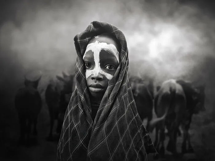 Caro Boy From The Series 'Second Ethiopian Tribes Expedition' By Svetlin Yosifov