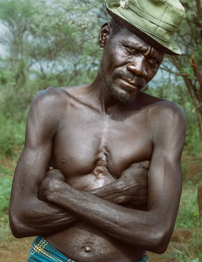 Pokot Man From The Series 'Roaming Around East Africa' By Kristyn Taylor