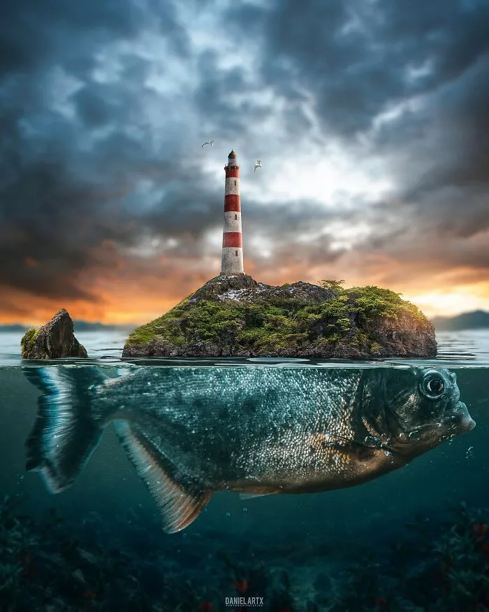 This Artist Turns Animals, Objects, And Landscapes Into Surreal Digital Worlds (34 Pics)
