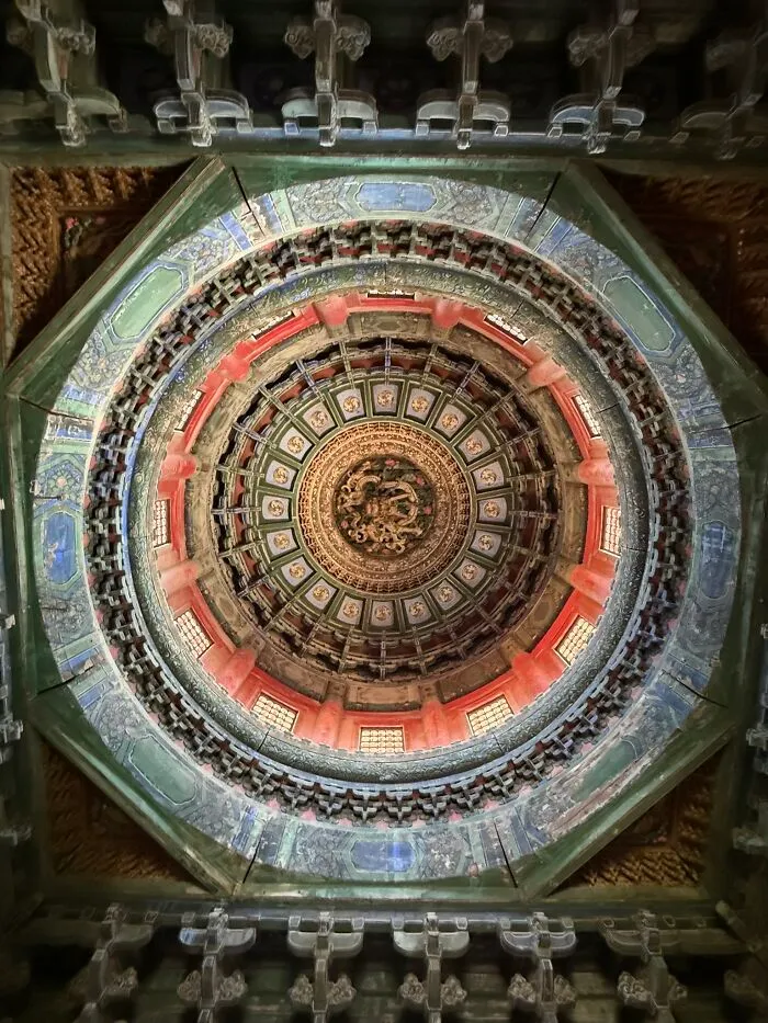 Garden Pavilion Ceiling, Forbidden City, Beijing