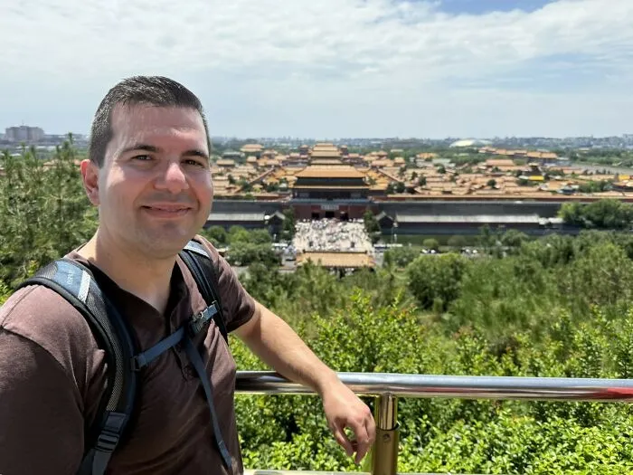 Panorama From Jingshan Park, Forbidden City, Beijing
