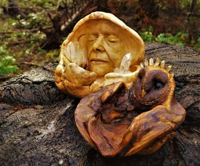 Through Her Beautiful Driftwood Sculptures, This Artist Seeks To Highlight The Unity Of Human Beings With Nature (28 New Pics)