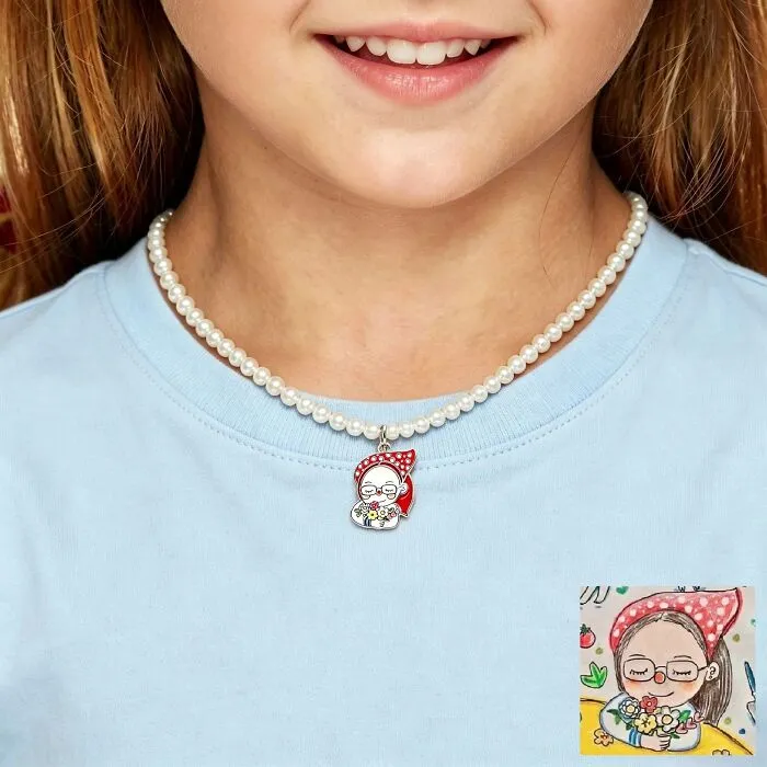 20 Children’s Drawings Turned Into Handcrafted Enamel Jewelry By Minttnim