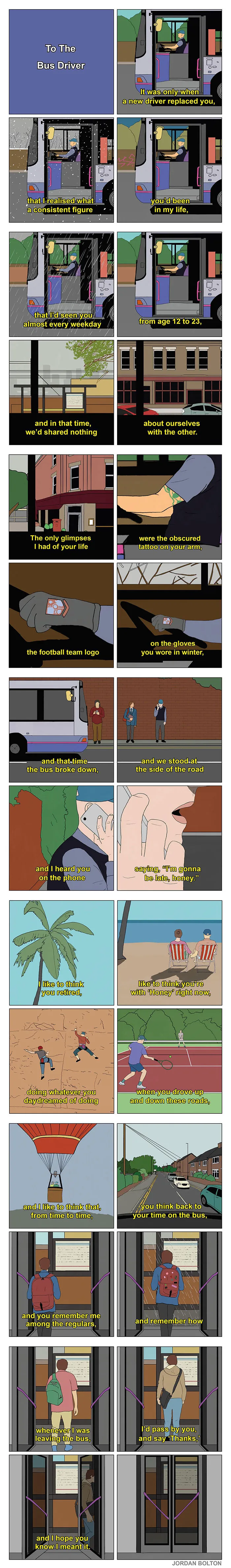“To The Bus Driver”